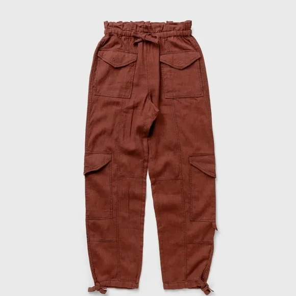 Ganni Brown Cargo Pants - Picture 2 of 11
